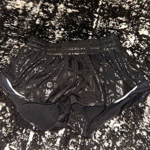 Lulu Lemon Reflective Logo Shorts